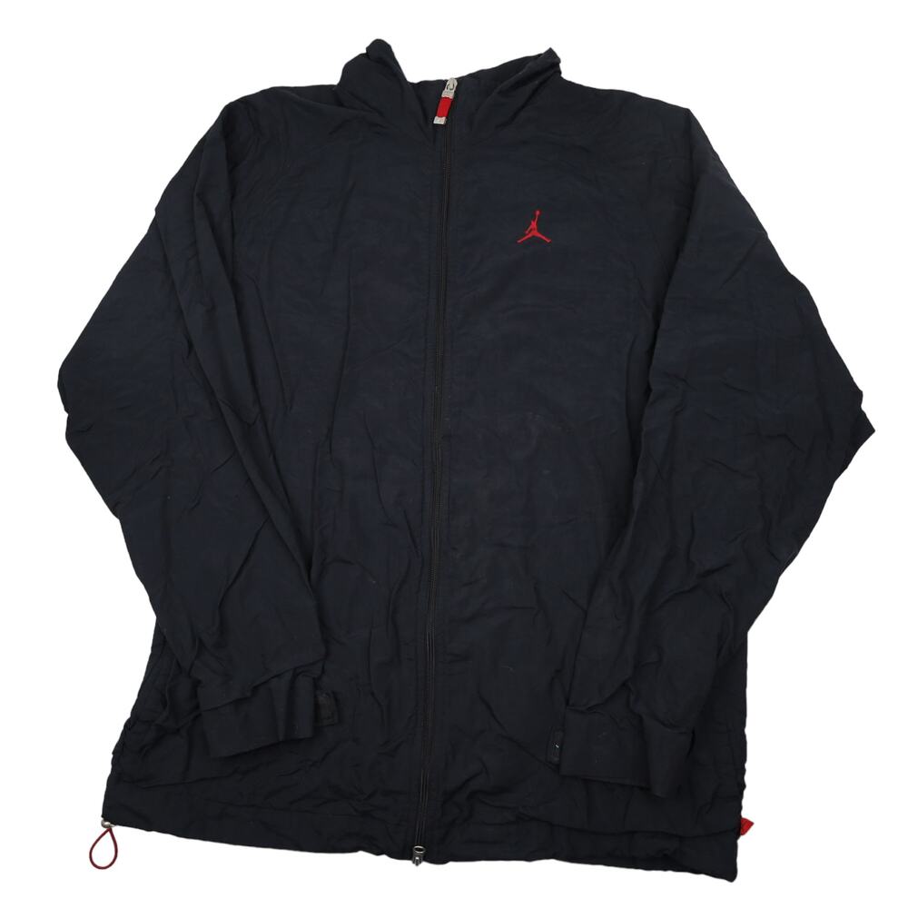 Vintage Nike Air Jordan Bred Spellout Windbreaker Jacket